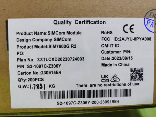 2G/3G/4G Module Max 300 Mbps DL 50 Mbps UL 4G Long-Term Evolution Module Designed with 3.3V 5V Power Supply Enabling Wireless Networking